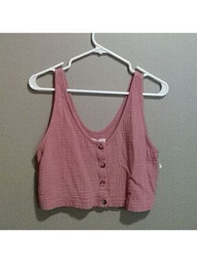 Lost N Lunar crop top small